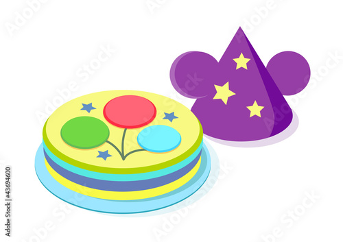 vector icon cake