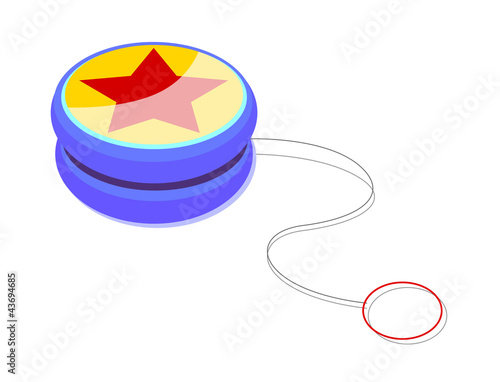 Bilde på lerret vector icon yoyo