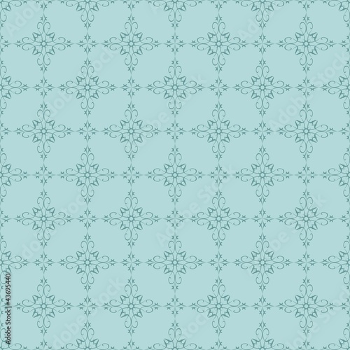 vector blue abstract seamless pattern