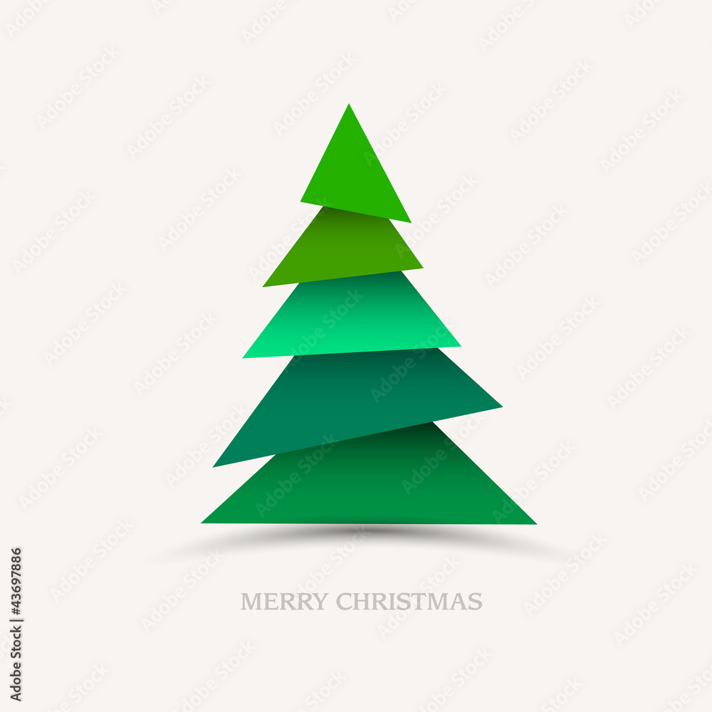Paper christmas tree Paper christmas tree