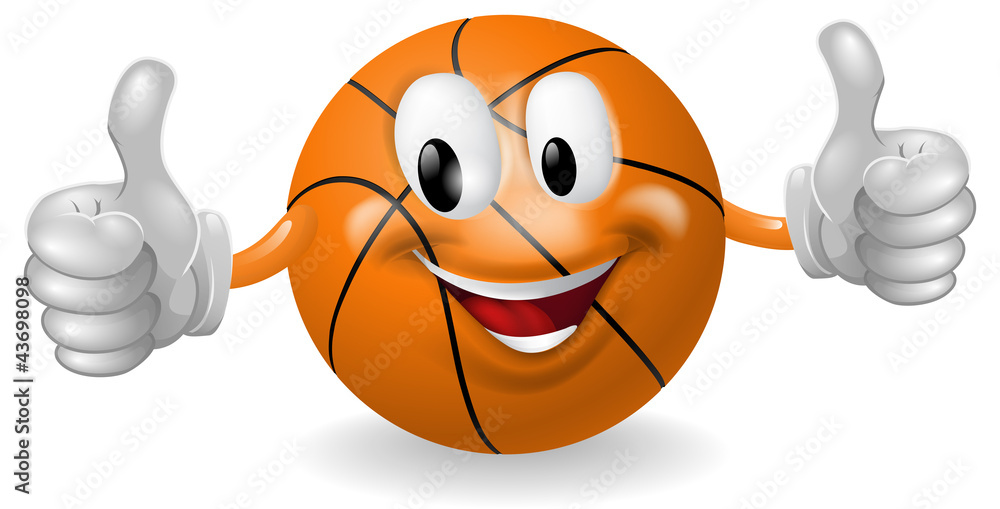 Fototapeta premium Basket Ball Mascot