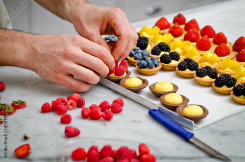 Wallpaper Mural Fruit pastry making Torontodigital.ca