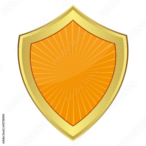 orange shield
