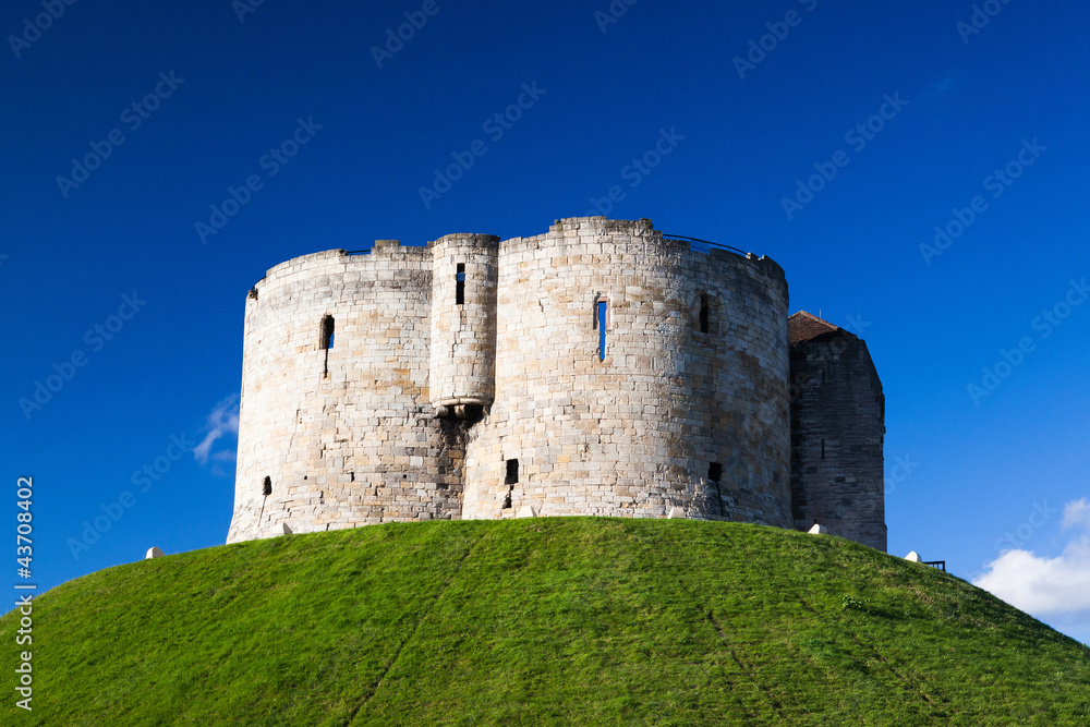 Cliffords tower in York city