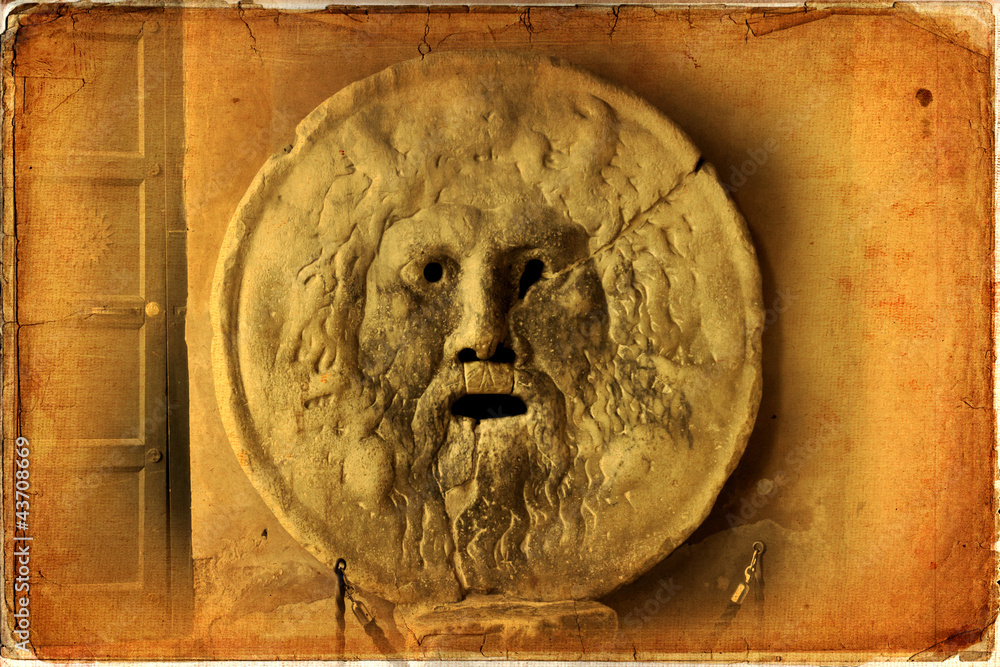 Fototapeta premium Rome, the mouth of truth