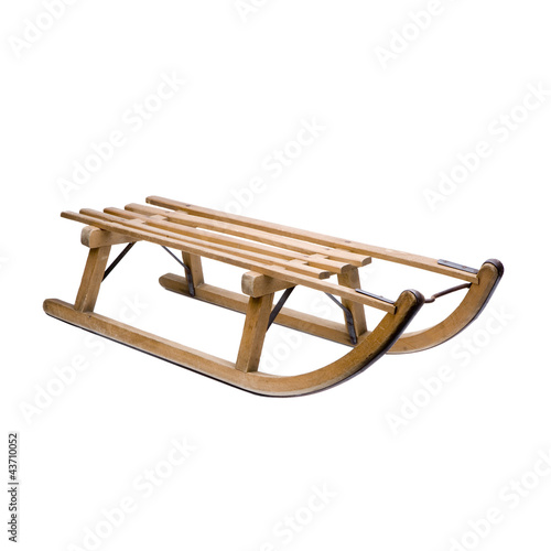 Alter Holzschlitten