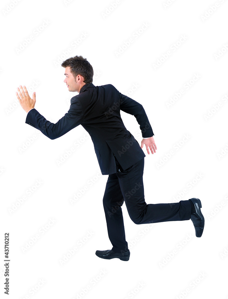 Business man isolated Business man isolated