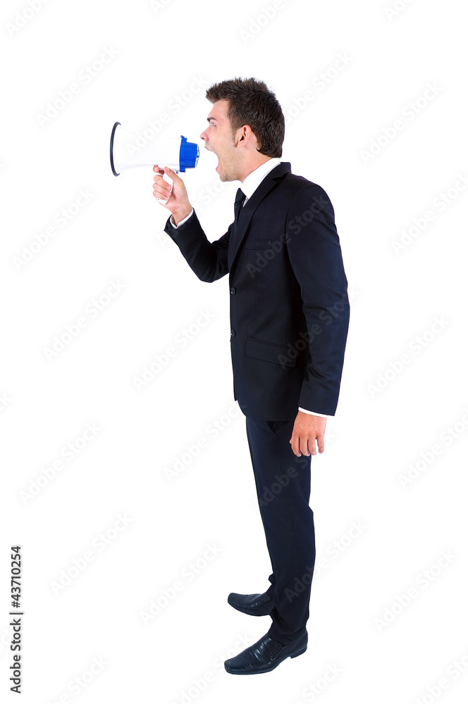 Fototapeta premium Business man isolated