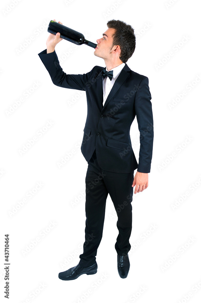 Obraz premium Isolated elegant man