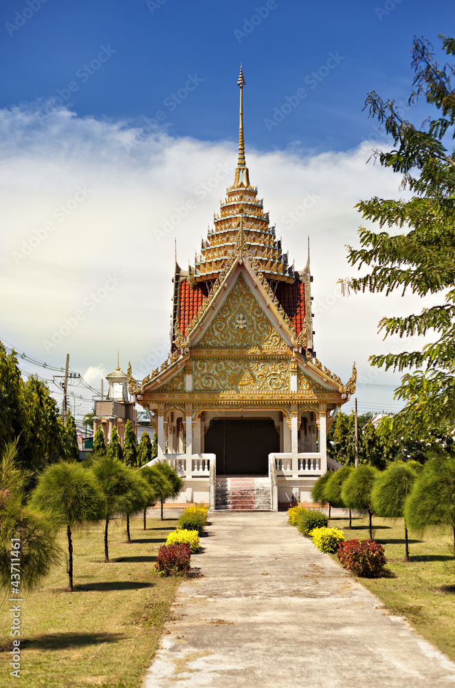 Naklejka premium Thailand temple