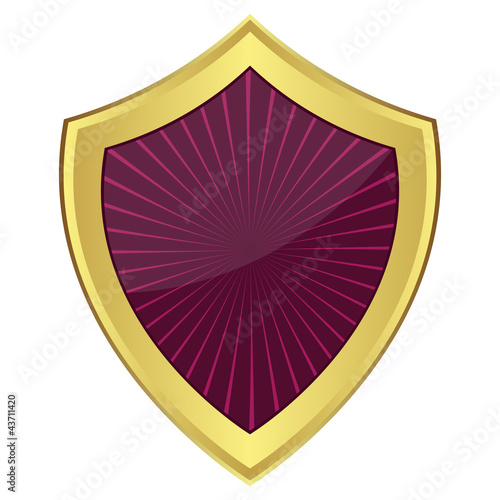 purple shield