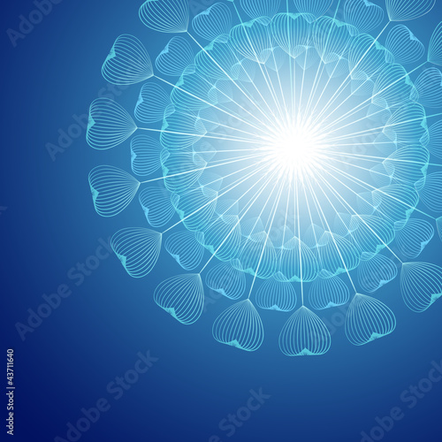 abstract floral air background.