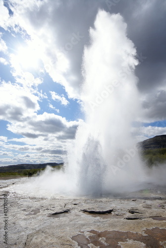 Strokkur eruption, Iceland