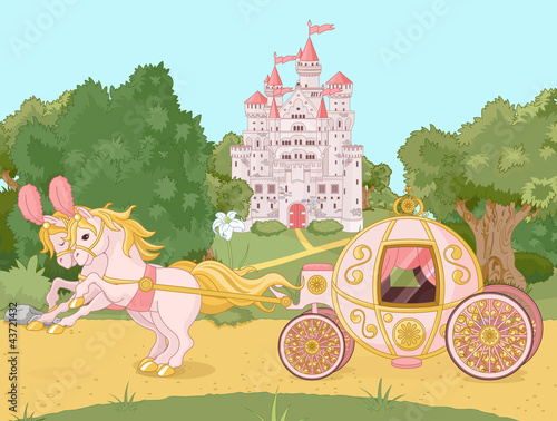 Fairytale carriage #43721432