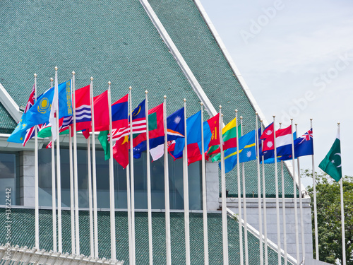 International flags