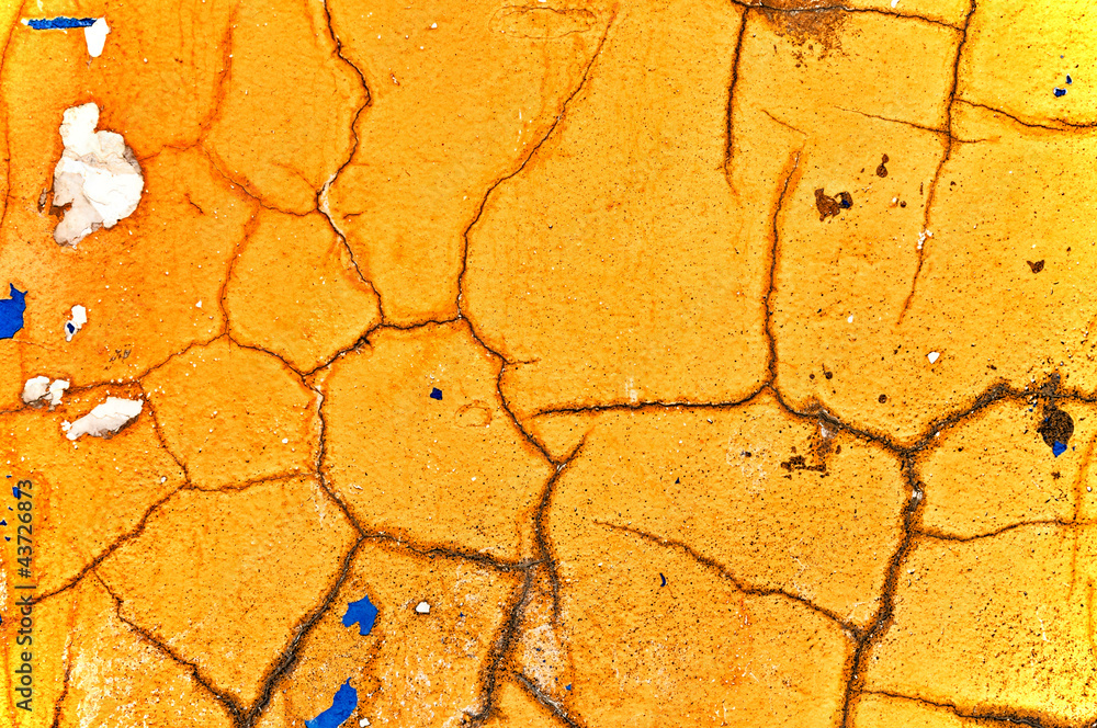 Obraz premium Yellow wall