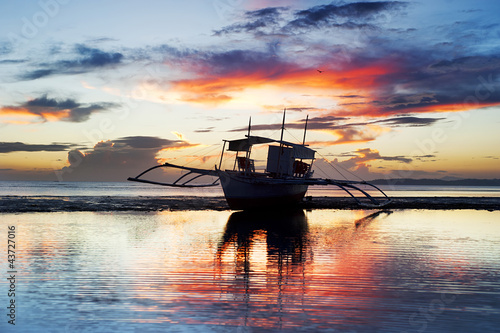 Traditional Philippines boat