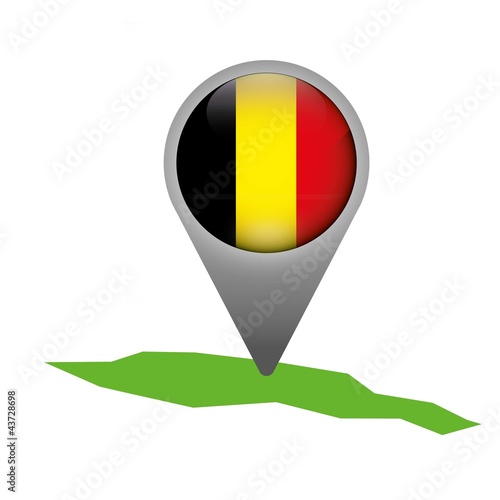 Free Download Belgien Markierung Vektor Button Icon Flagge - GFXLoad