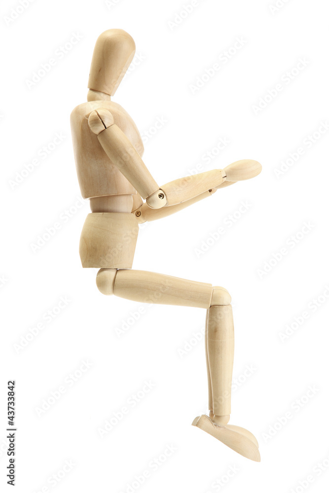 wooden mannequin isolated on white wooden mannequin isolated on white