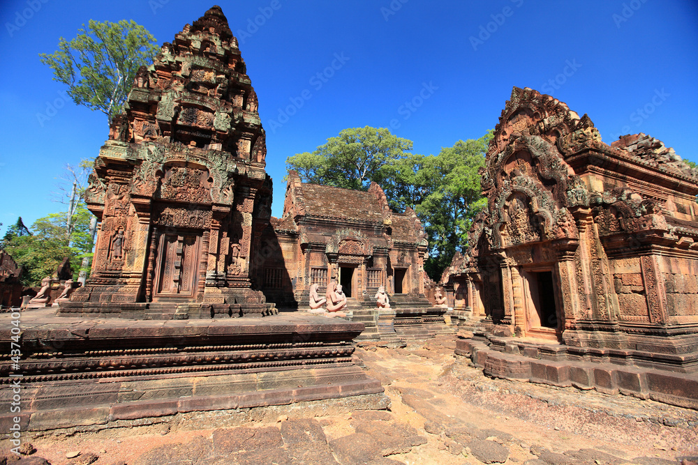 temples Banteay Srey, Cambodia