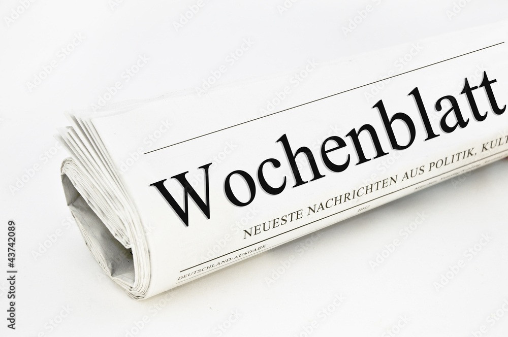 Obraz premium Wochenblatt
