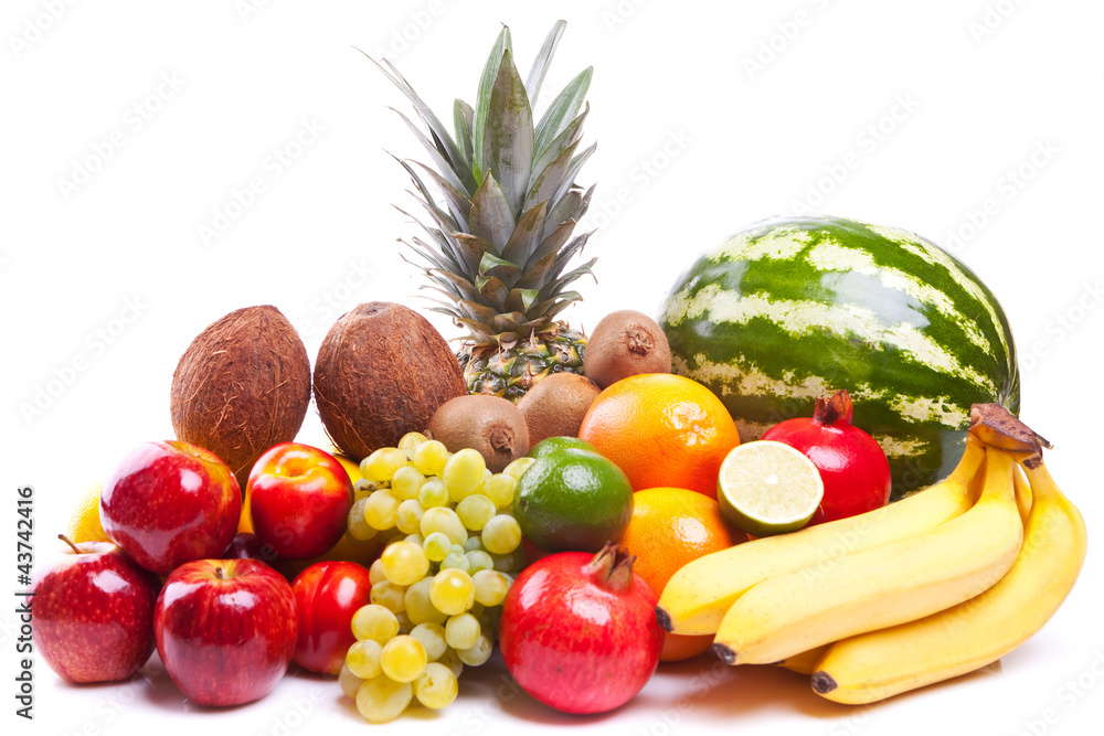 bunch of fresh fruits bunch of fresh fruits