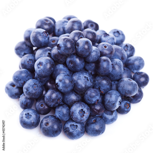 pile of fresh blueberry fruits