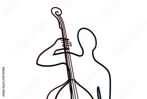 Canvas Print Figures jazz