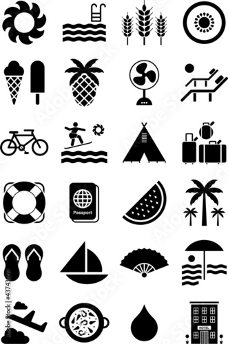 Summer icons