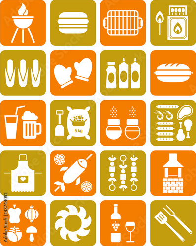 BBQ icons
