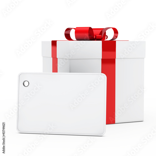 gift box red ribbon