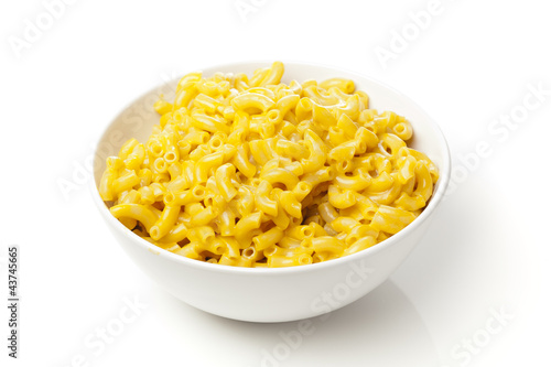 Macaroni and Cheese in a bowl