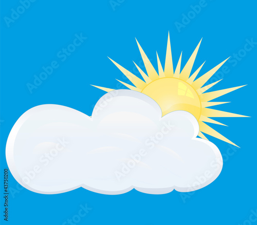 partly cloudy