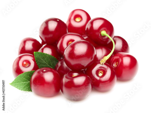 Sweet ripe cherry