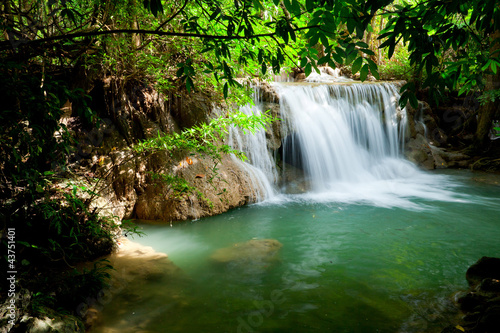 Huai Mae Khamin Waterfall © witthaya