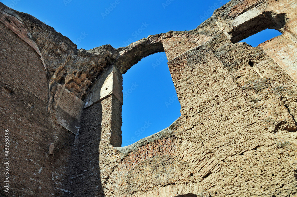 Fototapeta premium Le terme di Caracalla, Roma