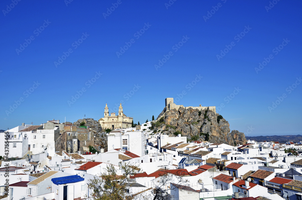 Olvera is a white village in Cadiz province, Andalucia, Spain.