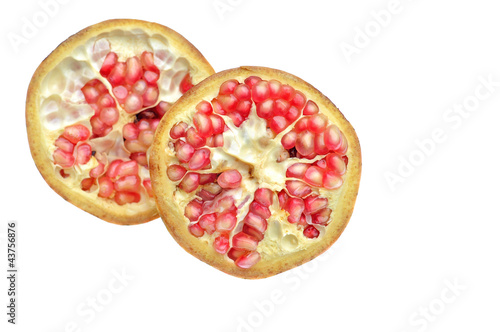 Broken pomegranate