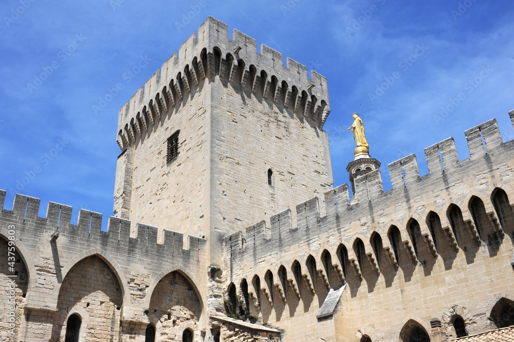 Torre del Palazzo dei Papi ad Avignon