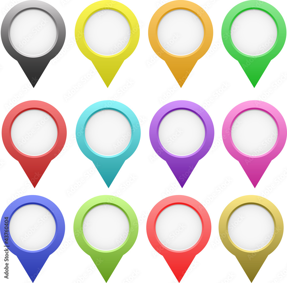SET OF ROUND POINTERS WITH PLACE FOR YOUR CONTENT SET OF ROUND POINTERS WITH PLACE FOR YOUR CONTENT