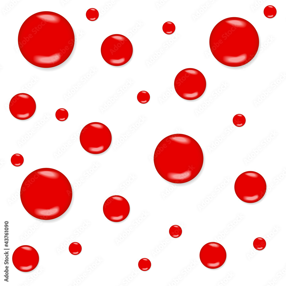 Seamless background with blood blobs Seamless background with blood blobs