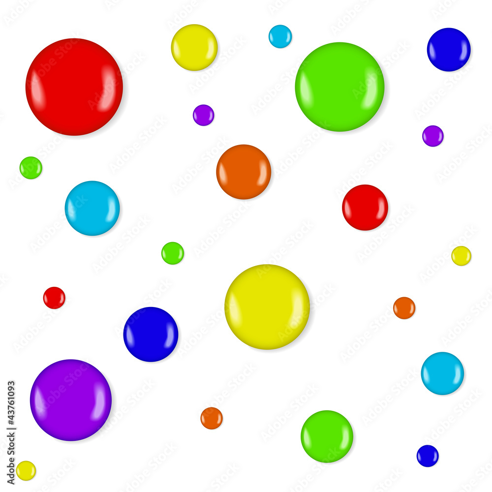 Semless background with fun multi-colored blobs Semless background with fun multi-colored blobs
