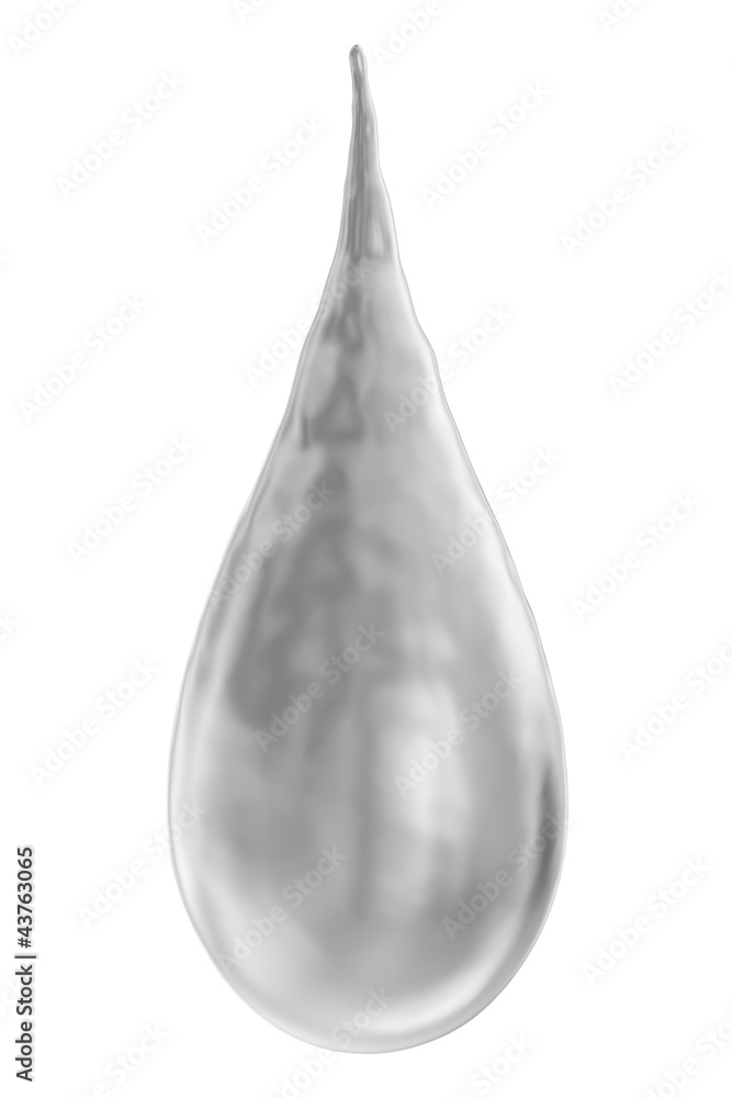 drop of silver drop of silver