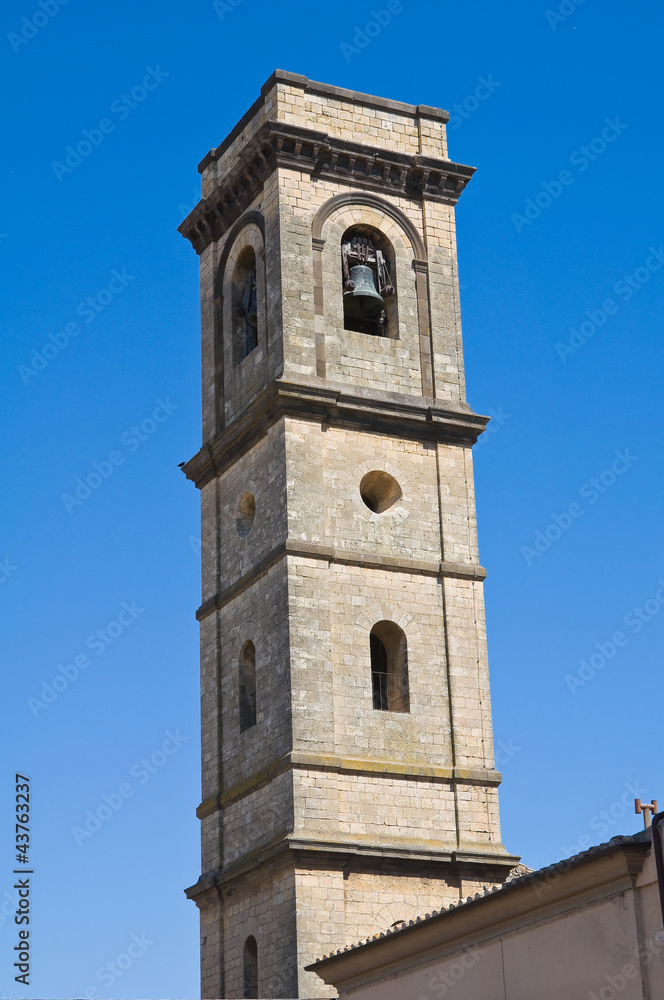 Cathedral of St. Margherita.Tarquinia. Lazio. Italy.