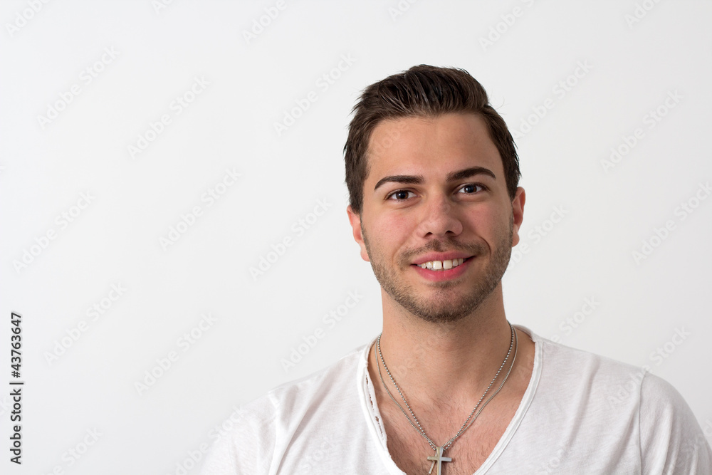 Portrait of a Young Attractive Likeable Man Portrait of a Young Attractive Likeable Man