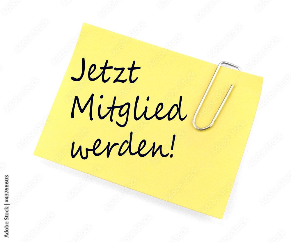 Jetzt Mitglied werden Jetzt Mitglied werden