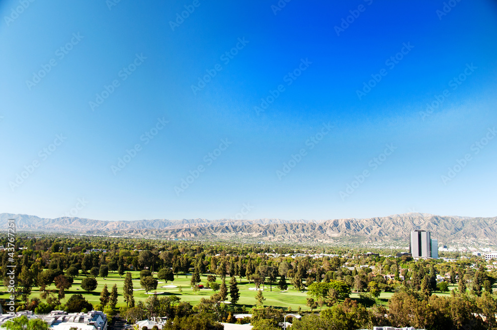 Obraz premium Los Angeles view