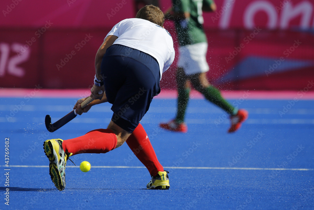Fototapeta premium Field hockey