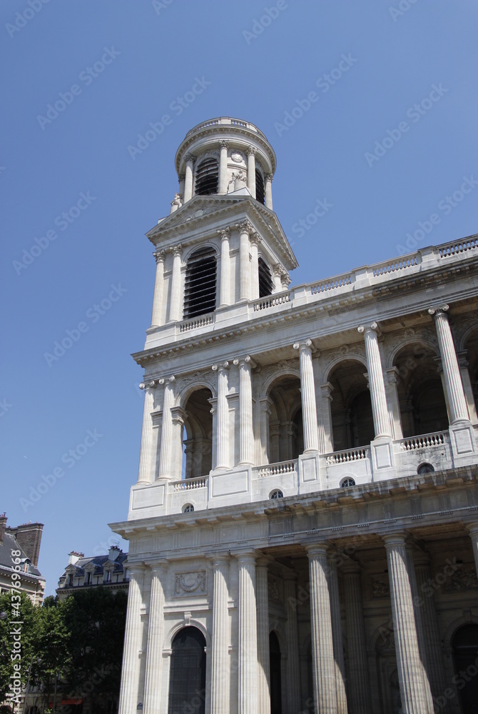 Fototapeta premium Eglise Saint-Sulpice à Paris
