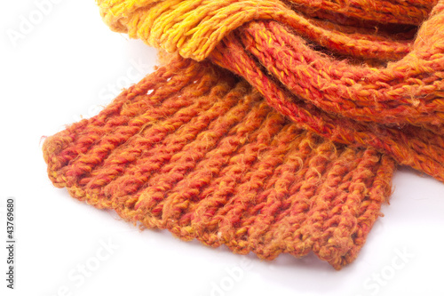 oranger Schal